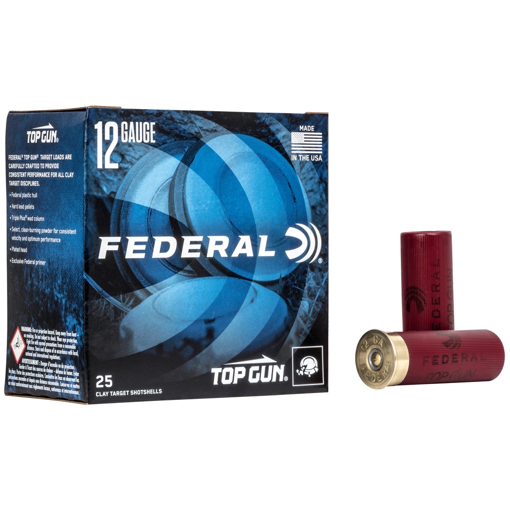 FED TOP GUN 12GA 2.75" #8 25/250