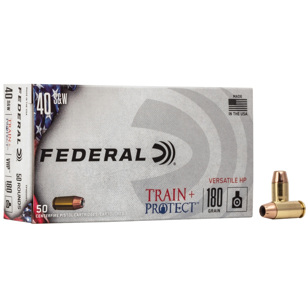 FED TRAIN/PROTCT 40S&W 180GR VHP 50