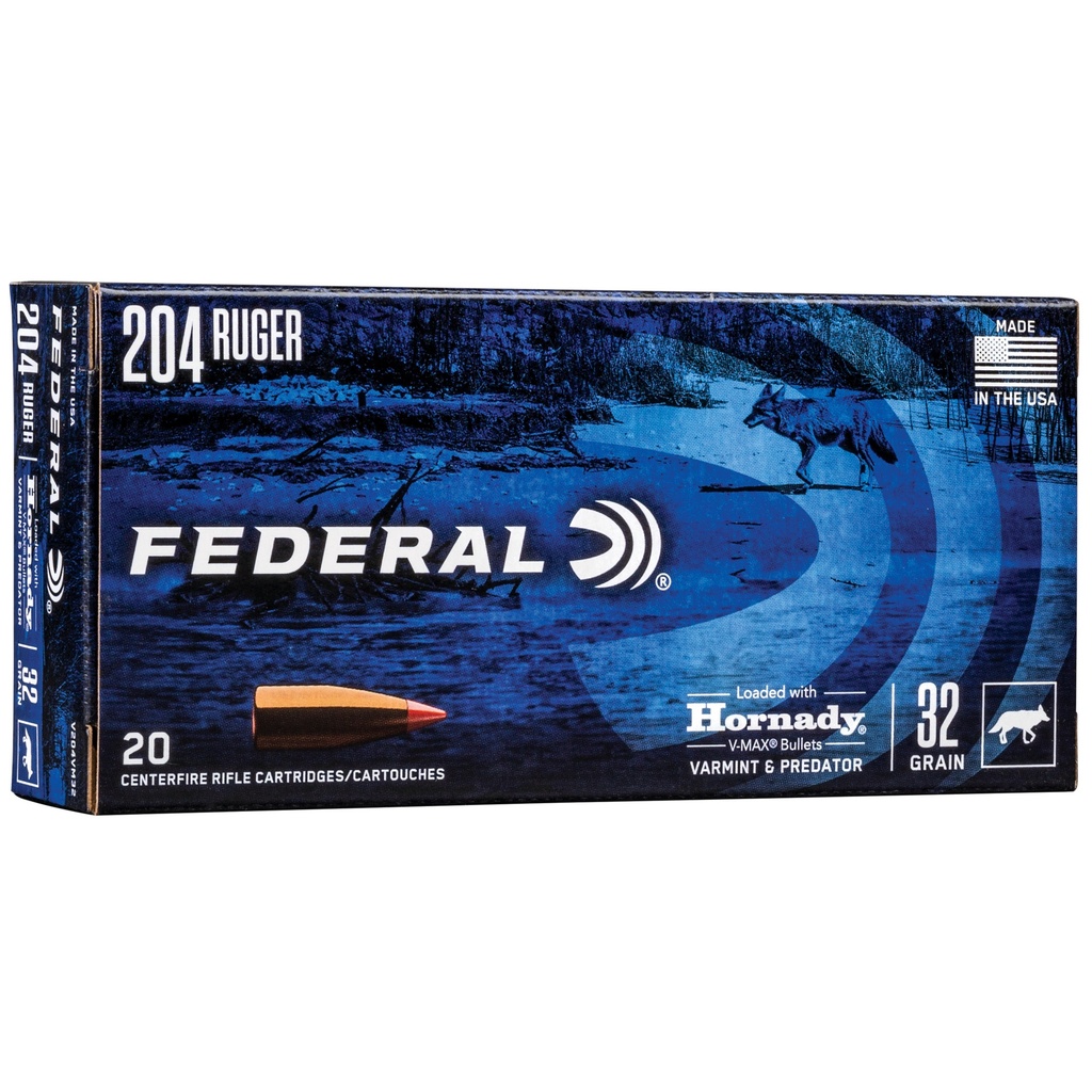 FED V&P 204RUG 32GR HRNDY V-MAX 20/2