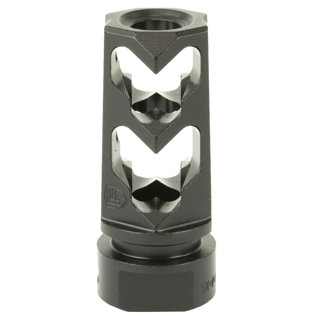 FORTIS MUZZLE BRAKE 9MM 1/2X36 BLK