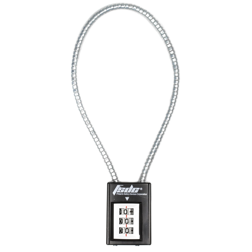 FSDC 14" COMBO CABLE LOCK CA/MA/MD