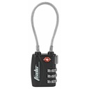 FSDC 3-DIAL TSA COMBO CABLE LOCK