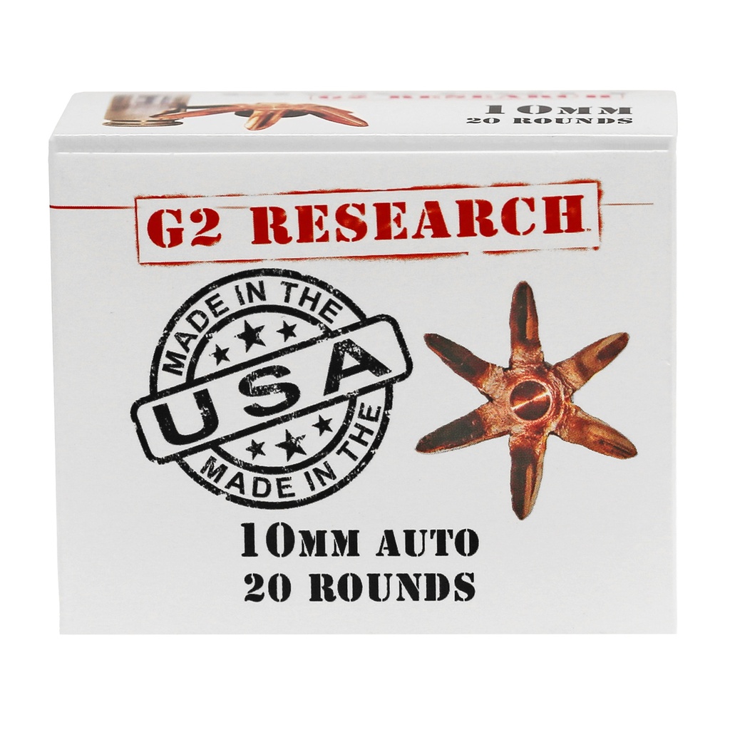 G2R CIVIC DUTY 10MM 122GR 20/500