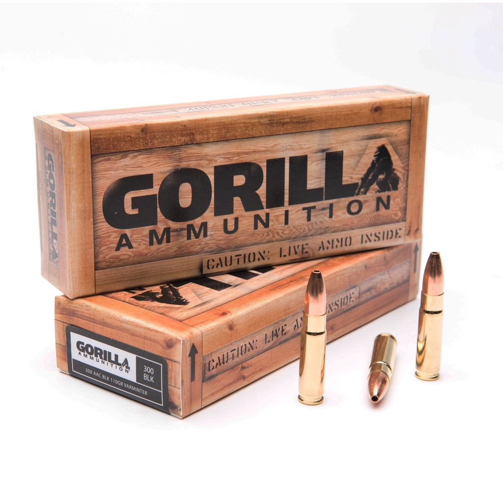 GORILLA 300BLK 110GR VRMT HP 20/200