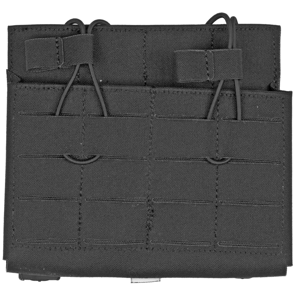 GGP DOUBLE 7.62 MAG POUCH BLK