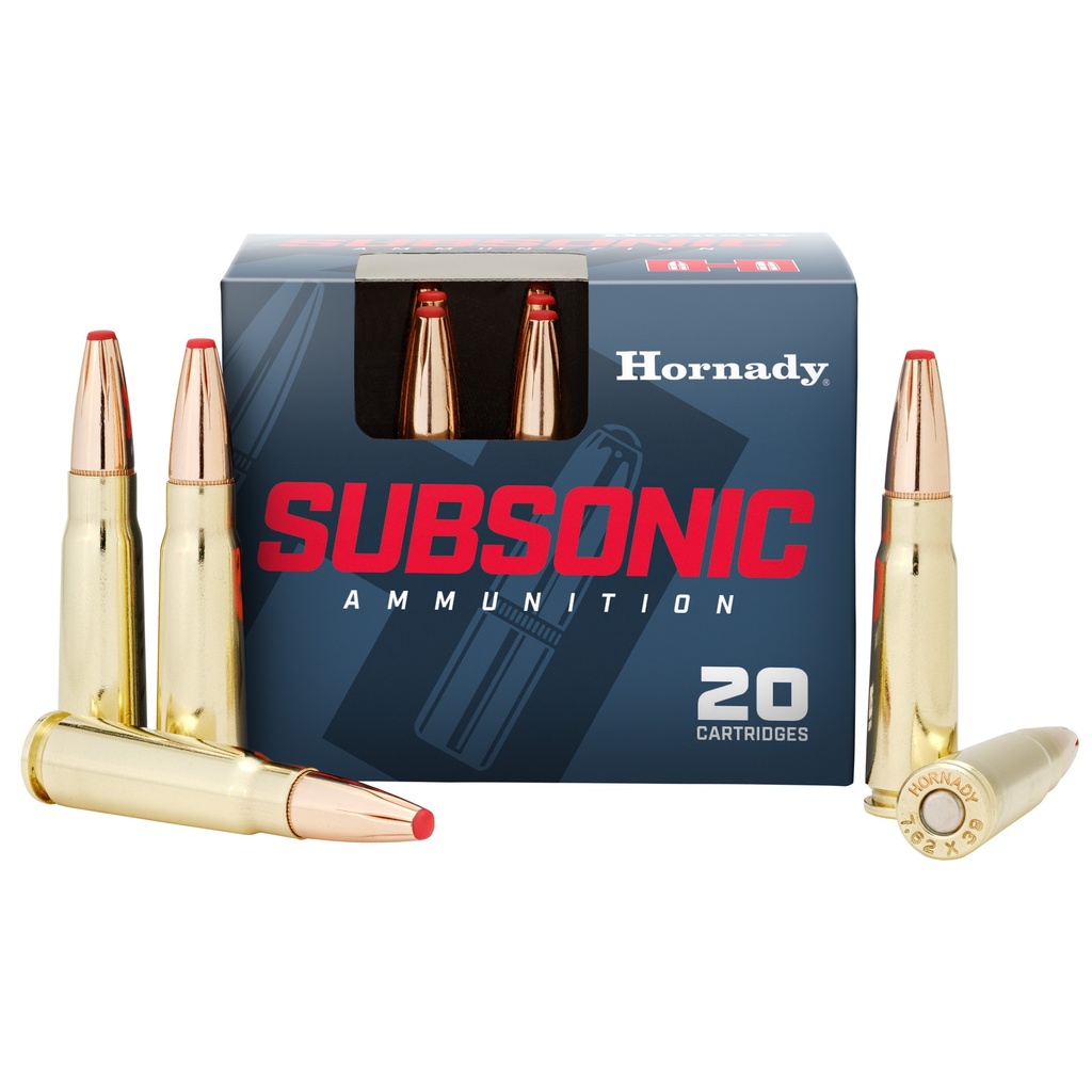 HRNDY 7.62X39 255GR SUB-X 20/200