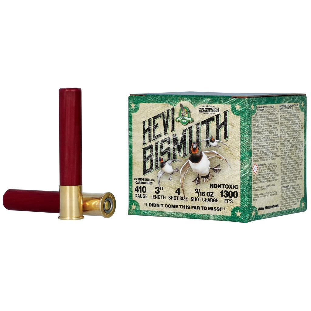 HEVI BISMUTH 410GA 3" #4 25/250