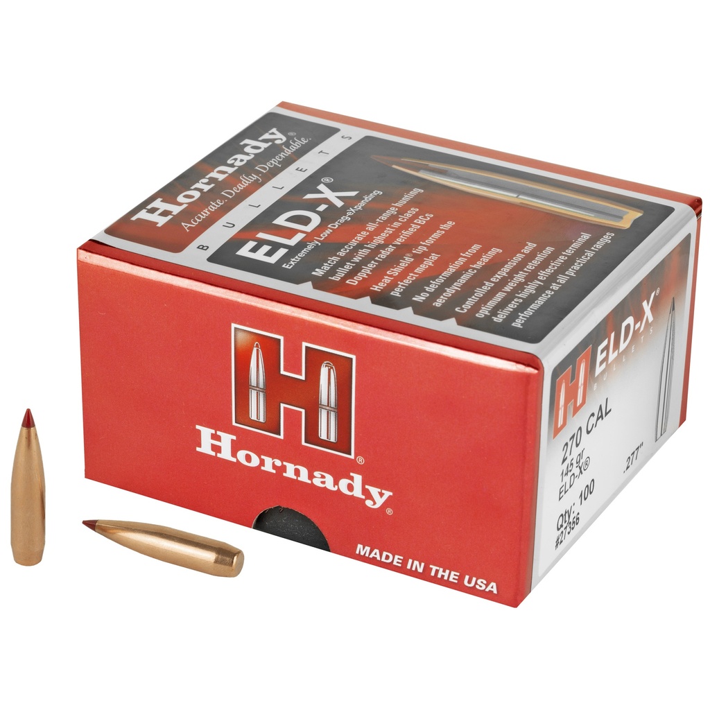 HRNDY ELD-X 270CAL .277 145GR 100CT