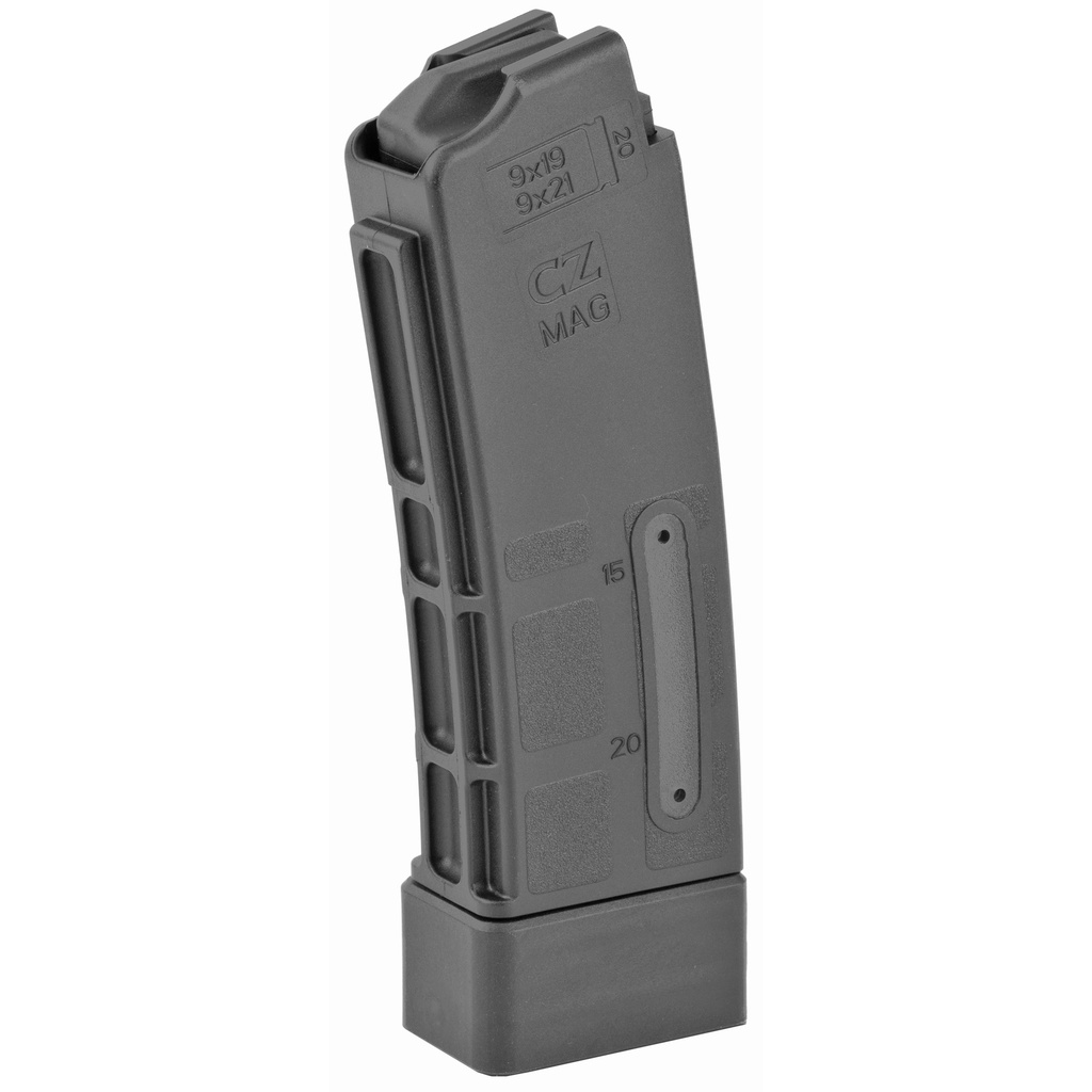 MAGAZINE CZ SCORP 9MM 20RD BLK