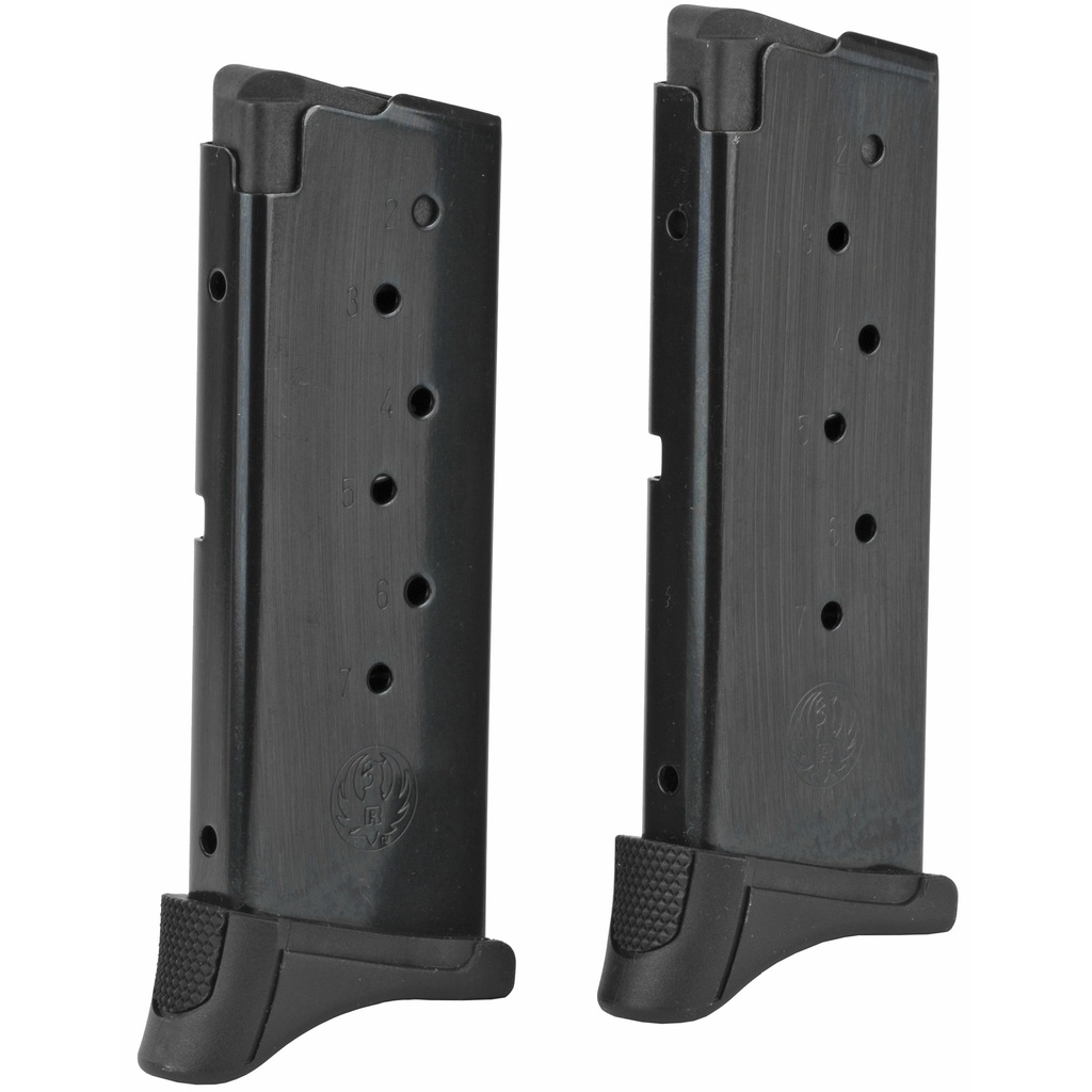 MAG RUGER LC9/EC9S 7RD BL W/EXT 2PK