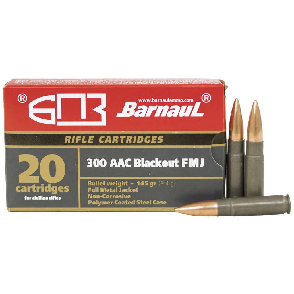 BARNAUL 300BLK 145GR FMJ 20/500