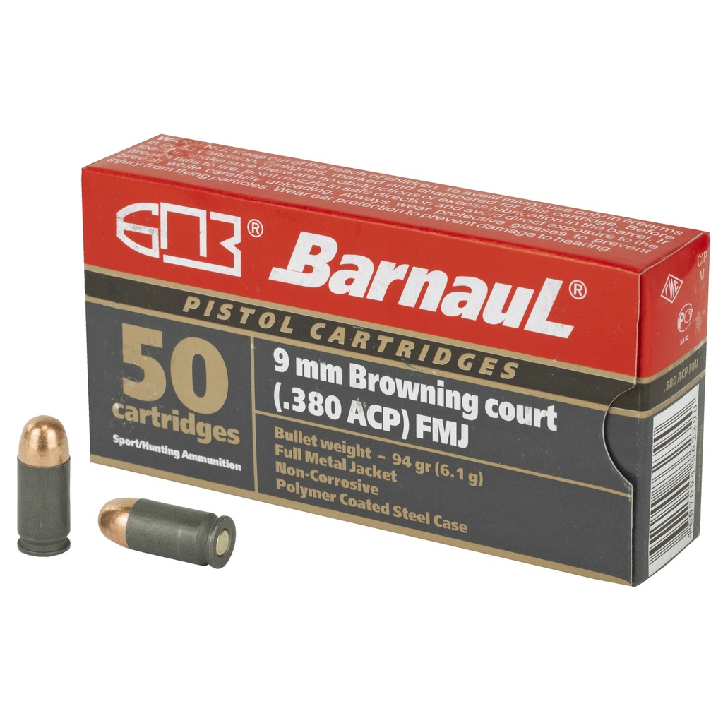 BARNAUL 380AUTO 94GR FMJ 50/1000