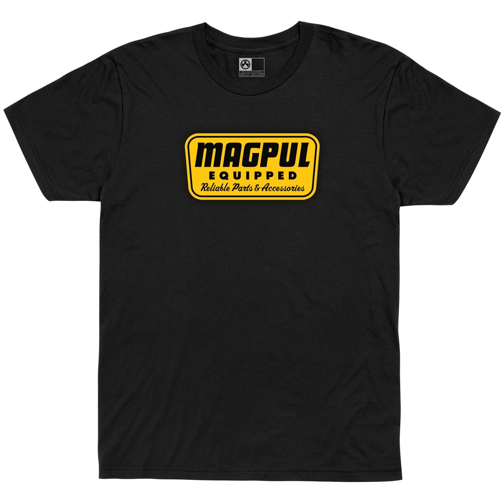 MAGPUL EQUIPPED TSHRT BLK MED