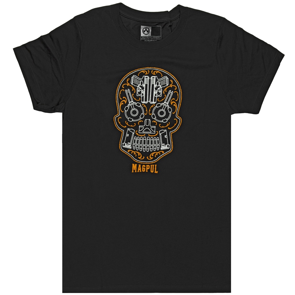 MAGPUL WMNS SUGAR SKULL TSHRT BLK LG