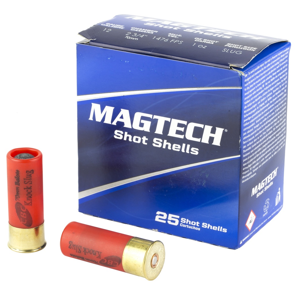 MAGTECH 12GA 2.75 1 OZ KSLUG 25/250