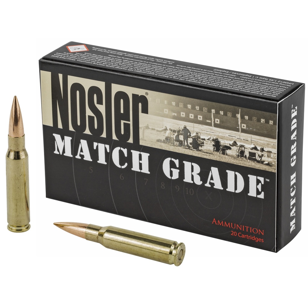 NOSLER 308WIN 175GR RDF HPBT 20/200