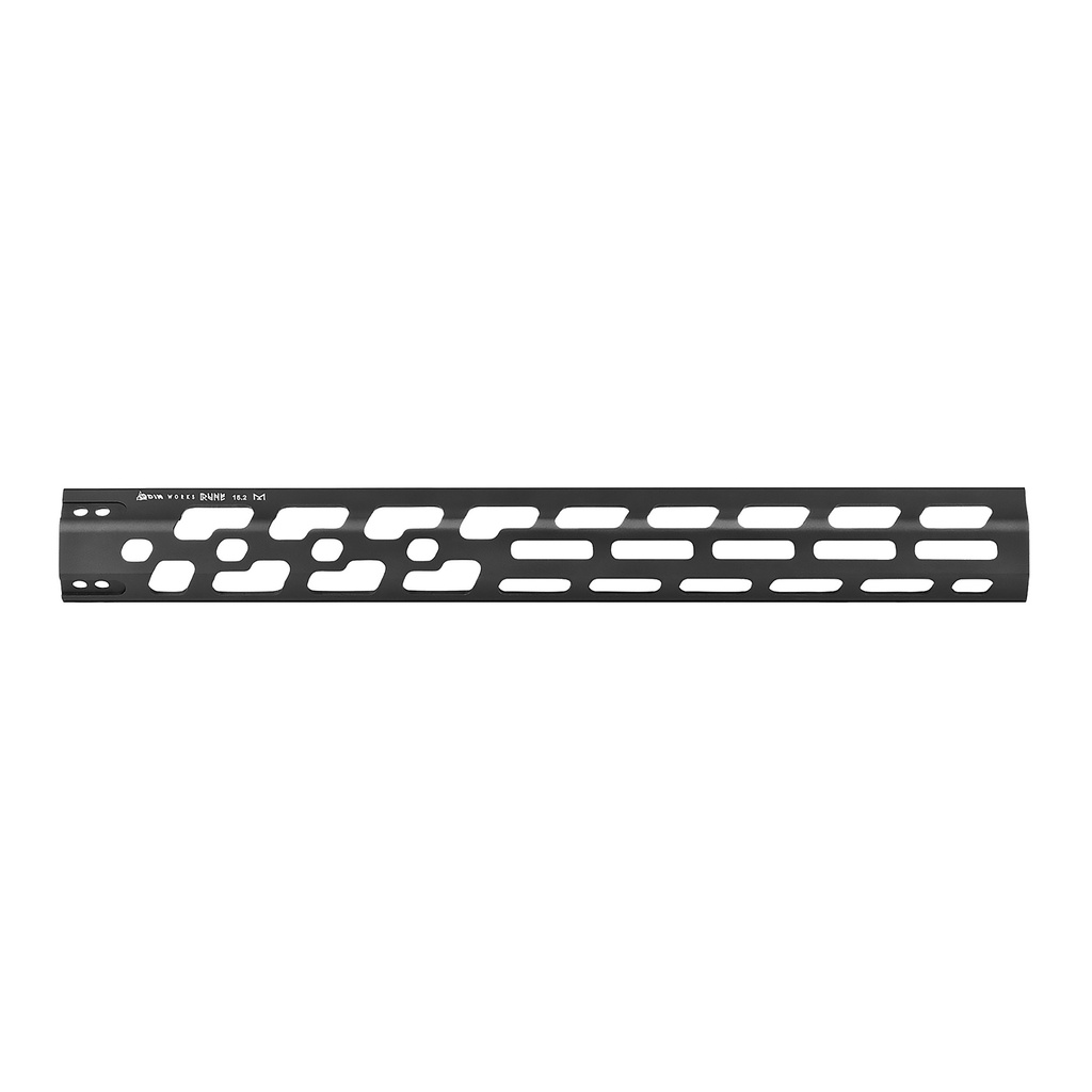 ODIN 15" MLOK RUNE FOREND BLK