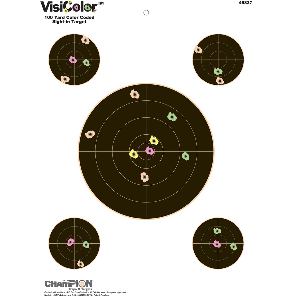 CHAMPION VISICOLOR SIGHTIN 8" 10PK