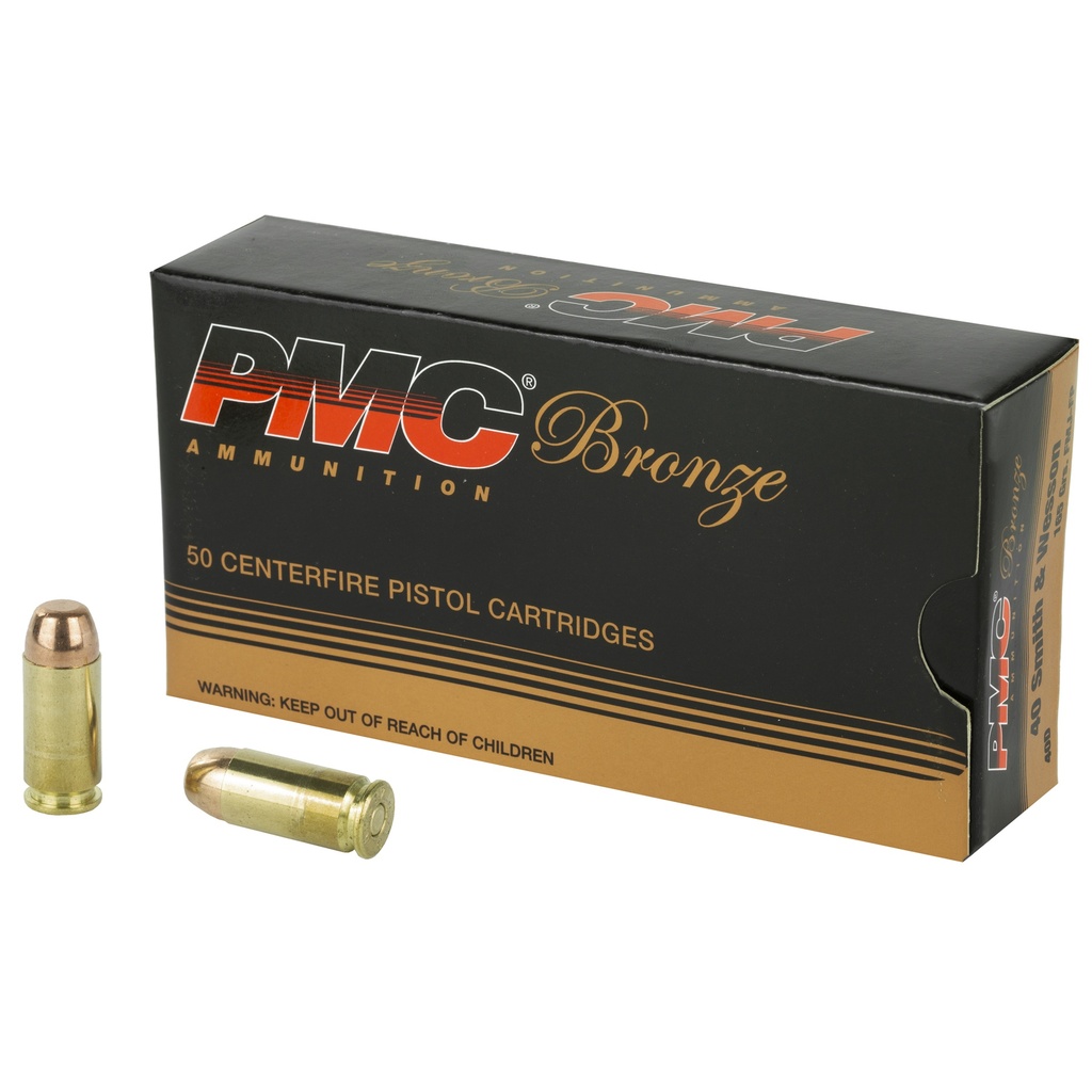 PMC BRNZ 40SW 165GR FMJ 50/1000