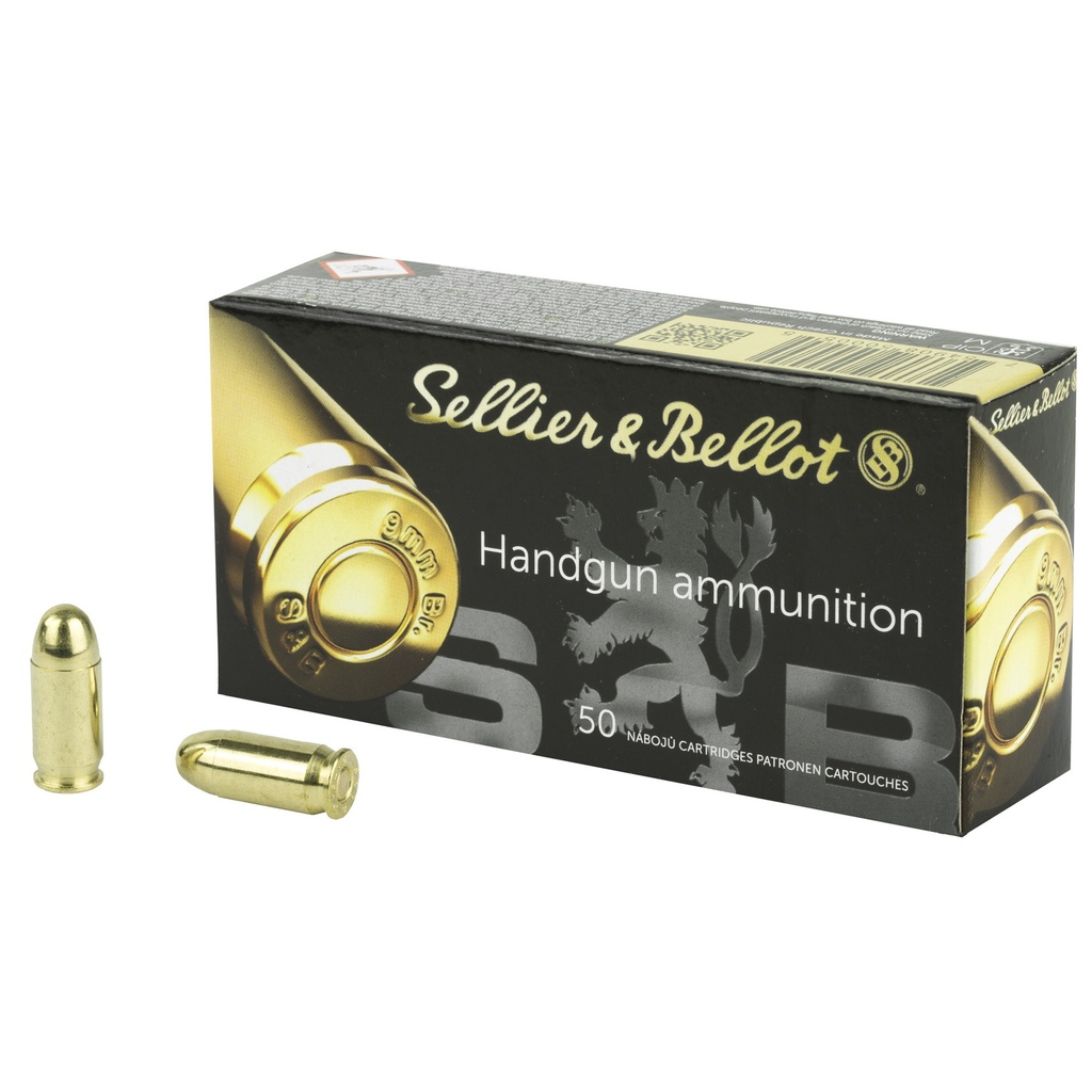 S&B 380ACP 92GR FMJ 50/1000