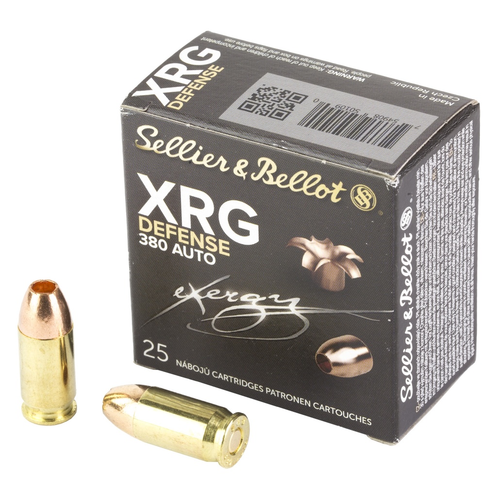 S&B 380 ACP 77GR XRG 25/1000