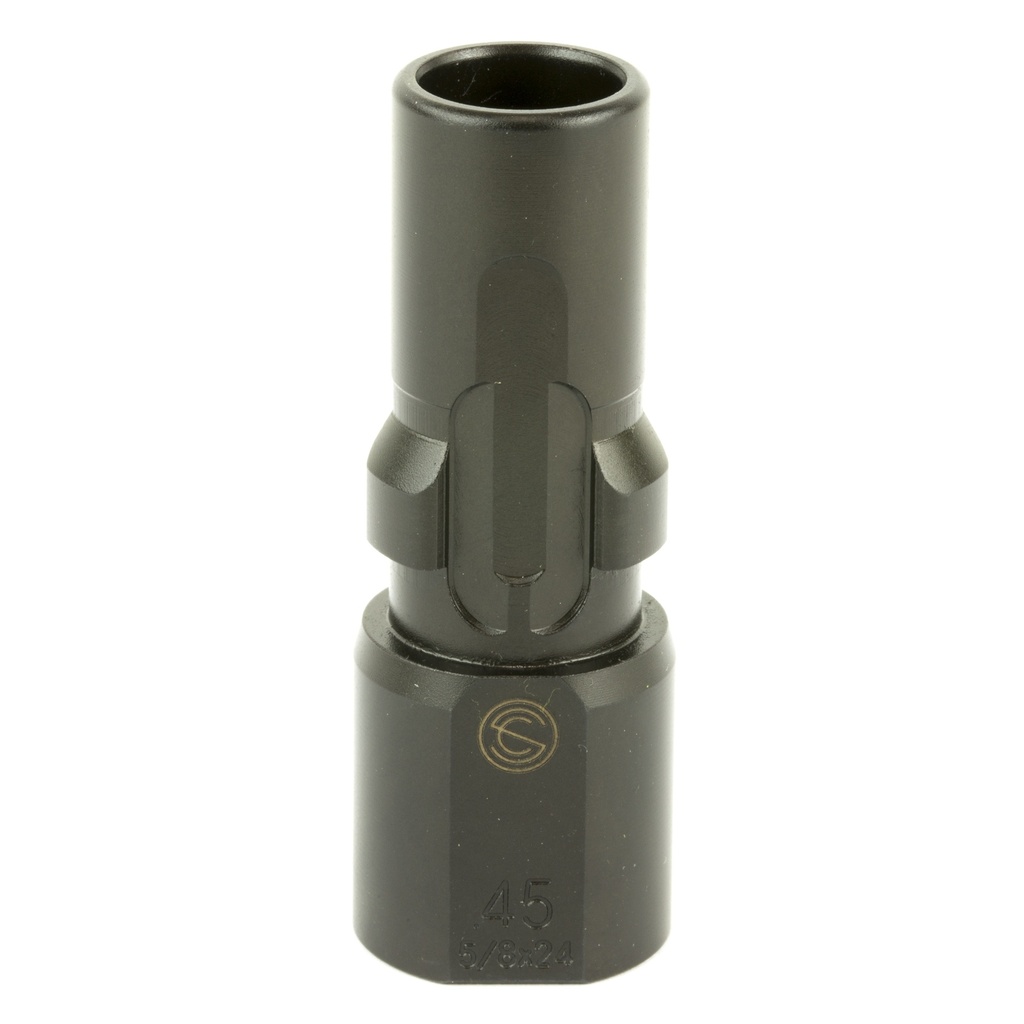 SCO 3LUG MUZZLE DEVICE 45ACP 5/8X24