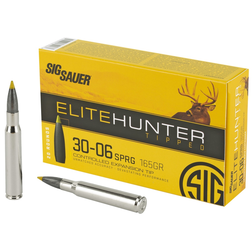 SIG AMMO 3006 SPRG 165GR ETH 20/200