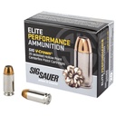 SIG AMMO 40SW 165GR JHP 20/200