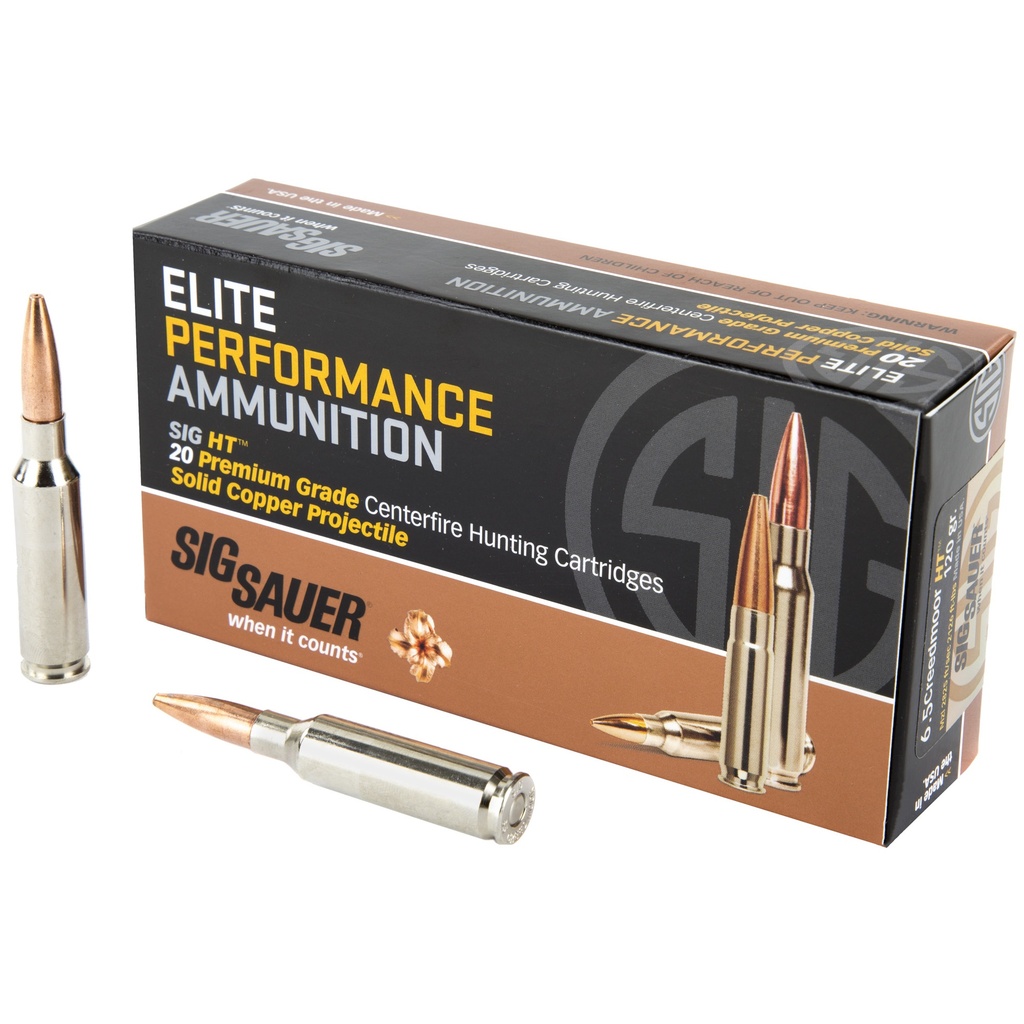 SIG AMMO 6.5CREED 120GR HT 20/200