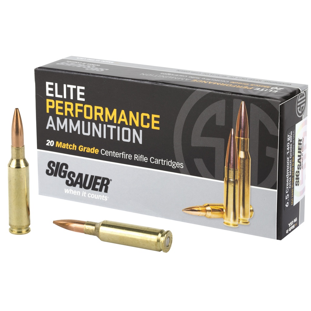 SIG AMMO 6.5CREED 140GR OTM 20/200