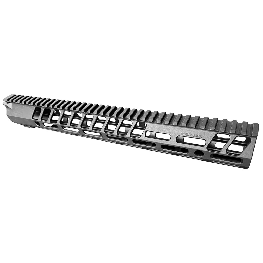 SHARPS 15" MLOK HG FULL TOP RAIL BLK