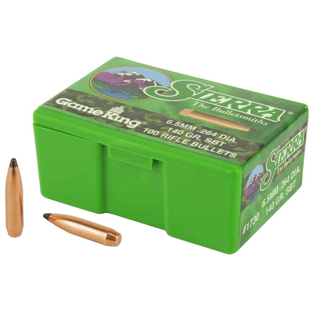 SIERRA GAMEKING .264 140GR 100CT