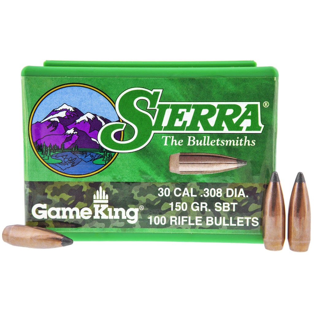 SIERRA GAMEKING .308 150GR 100CT