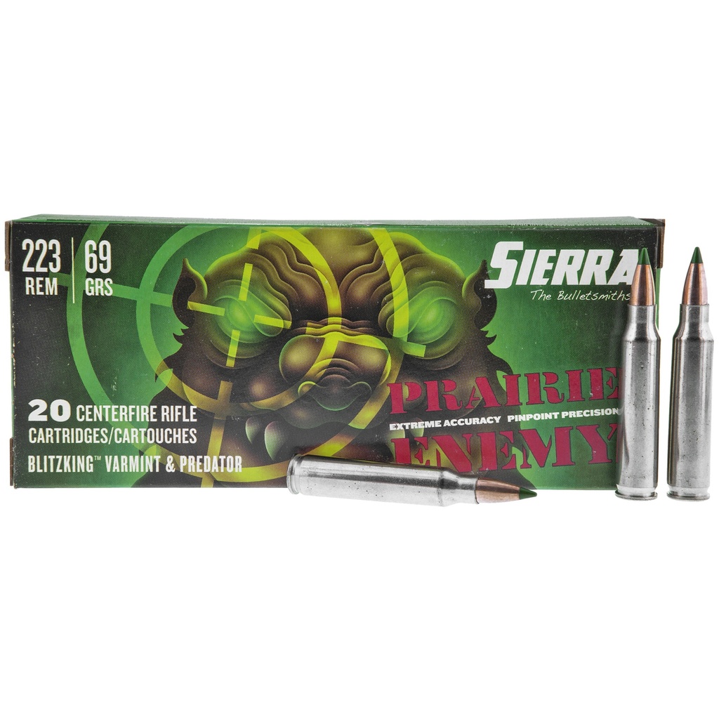 SIERRA PRAIR 223REM 69GR BLTZ 20/200