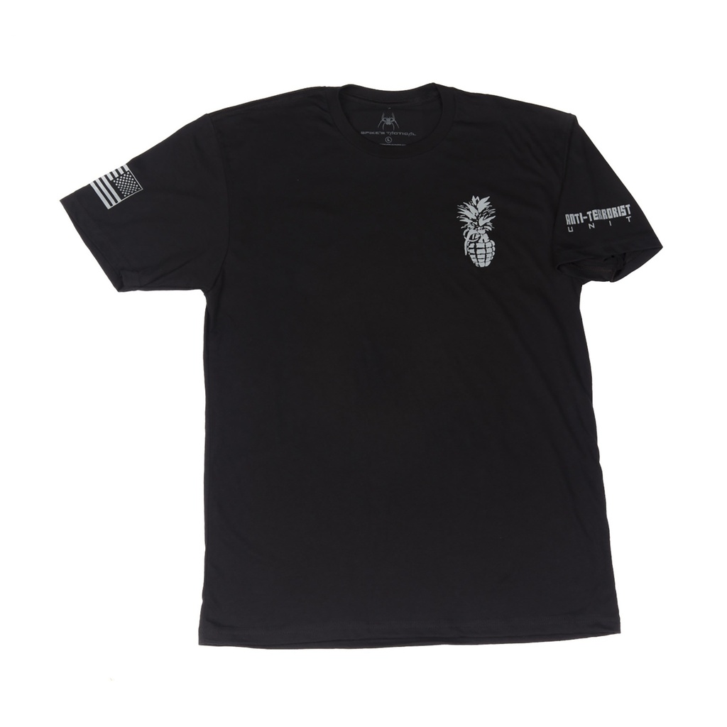 SPIKE'S TSHIRT ALOHA SNACKBAR BLK XL