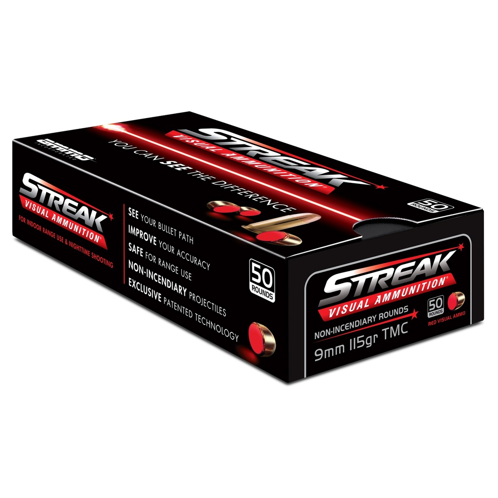 STREAK 9MM 115 GR TMC 50/1000