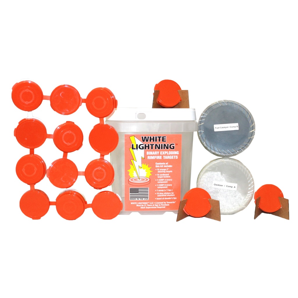 TANNERITE WHT LIGHTNING TRGT KIT