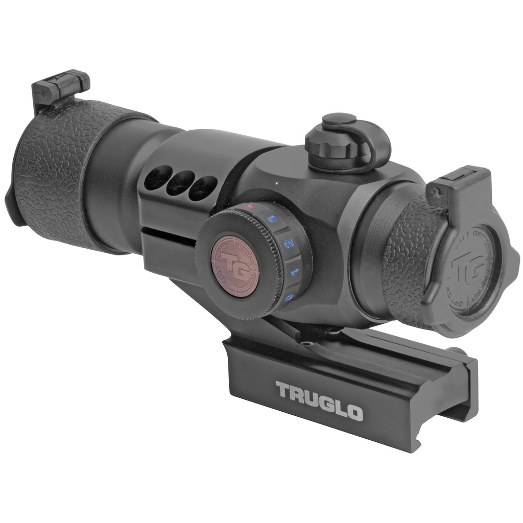 TRUGLO RED DOT 30MM 3CLR AR BLACK