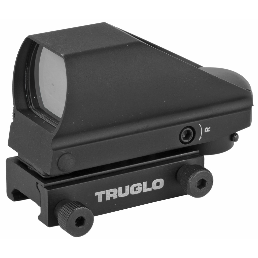 TRUGLO TRU-BRITE OPEN RD SIGHT BLACK