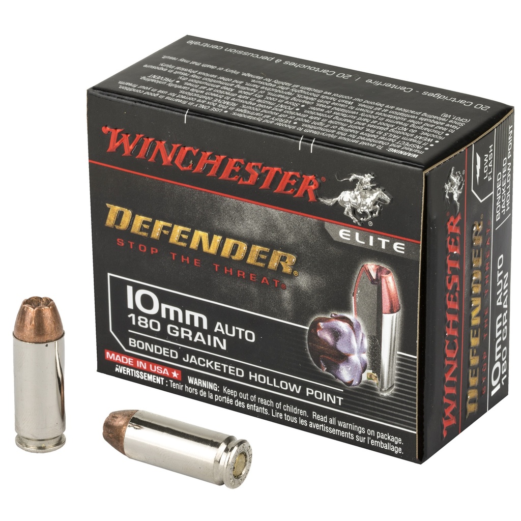 WIN DEFENDER 10MM 180GR BJHP 20/200