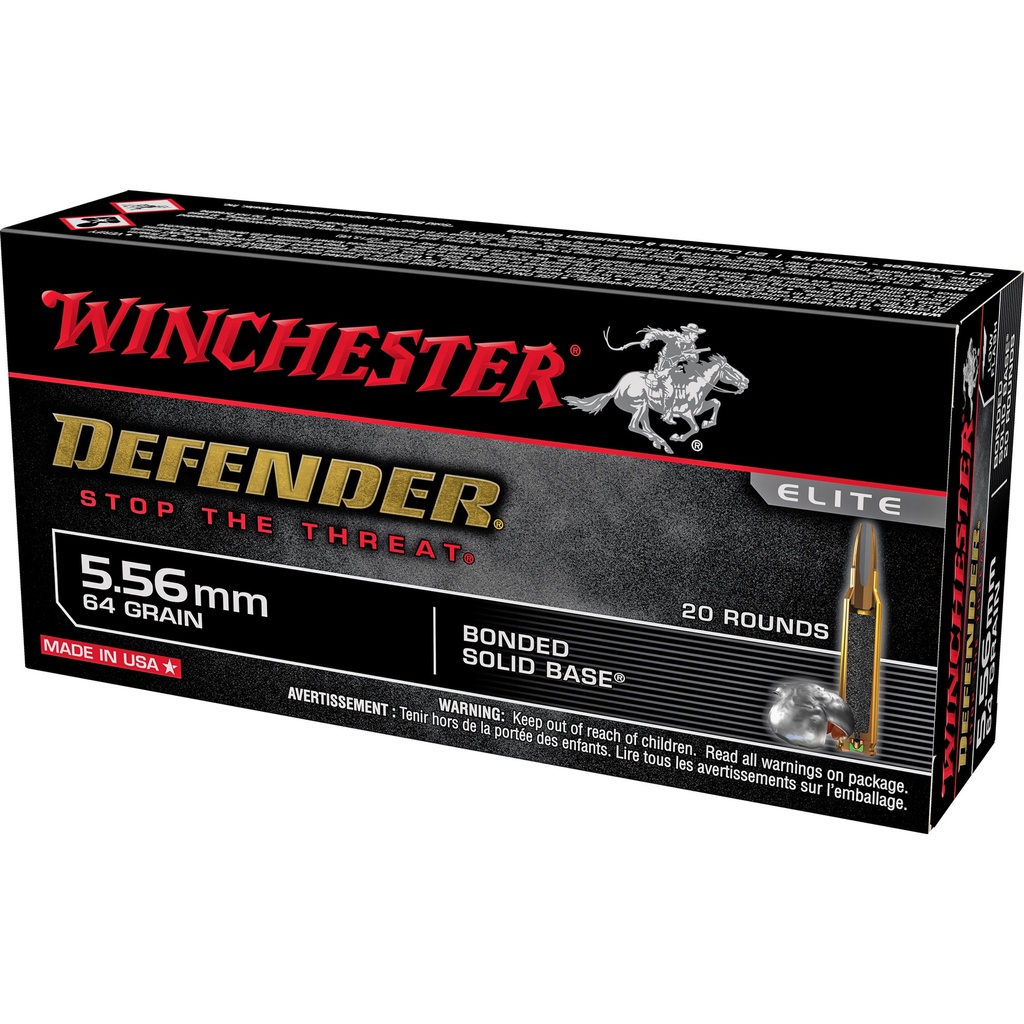 WIN 5.56MM 64GR BONDED SB 20/200