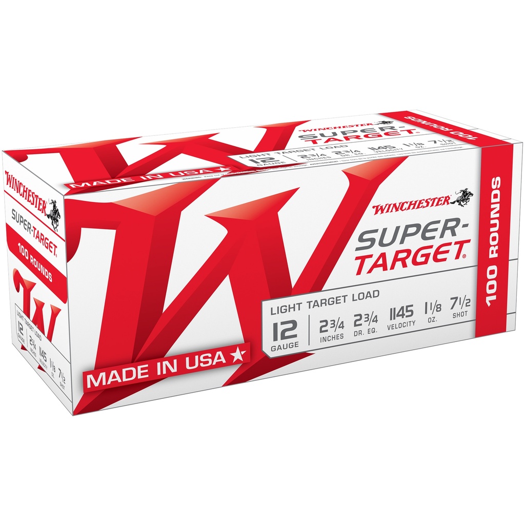 WIN SUPRTRGT 12GA 2.75" #7.5 25/250