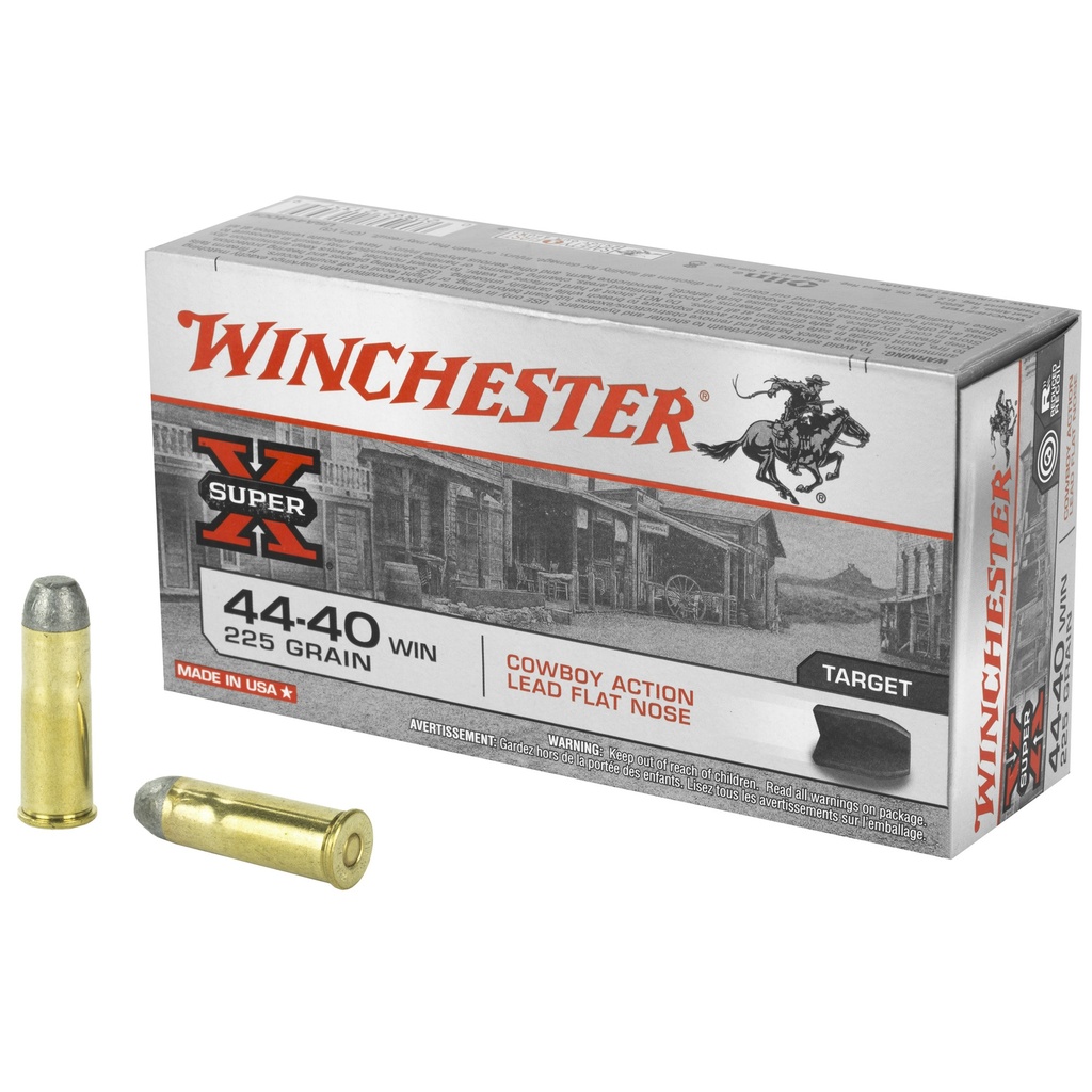 WIN USA 44-40 225GR LD CWBY 50/500