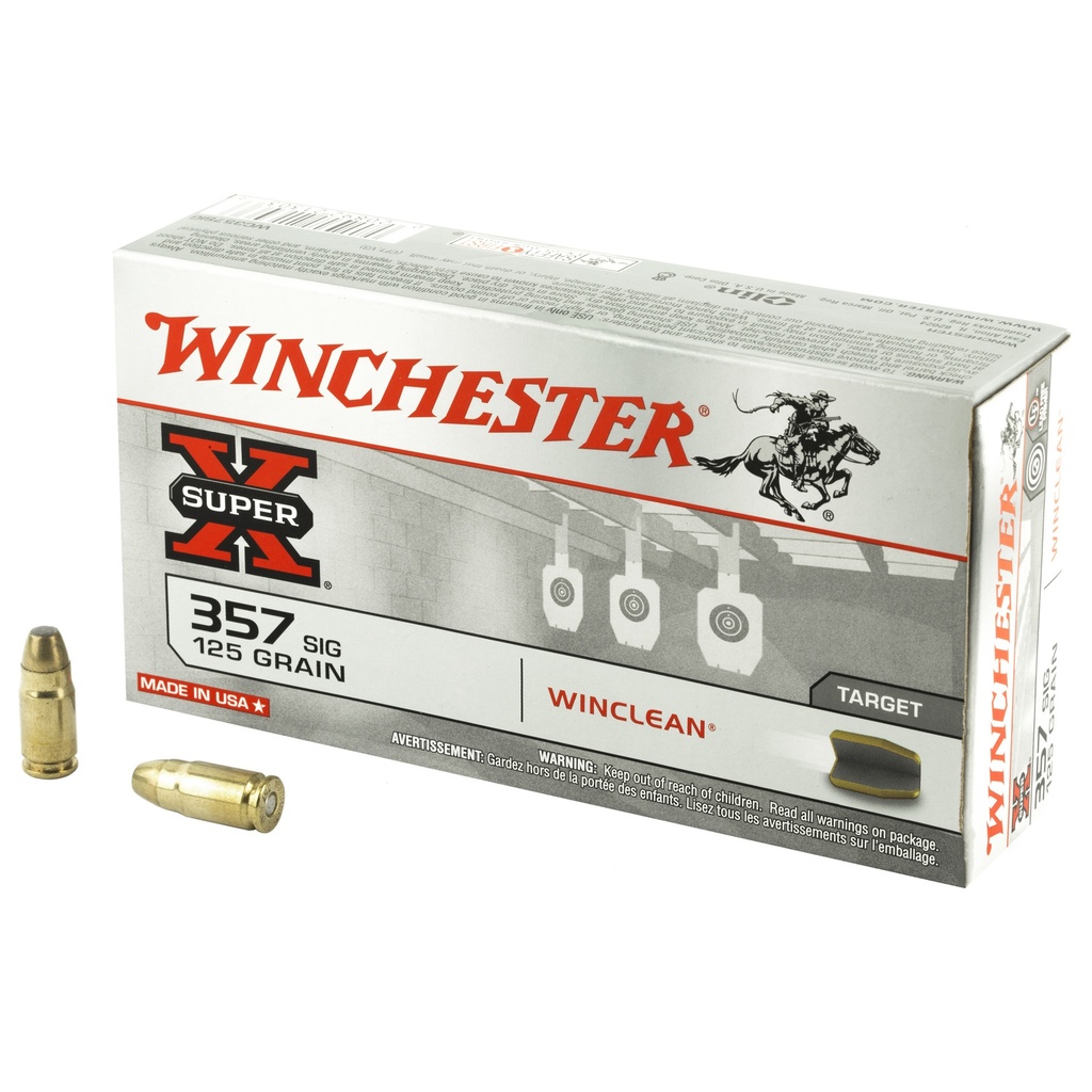 WIN SPRX WINCLEAN 357SIG 125GR 50/