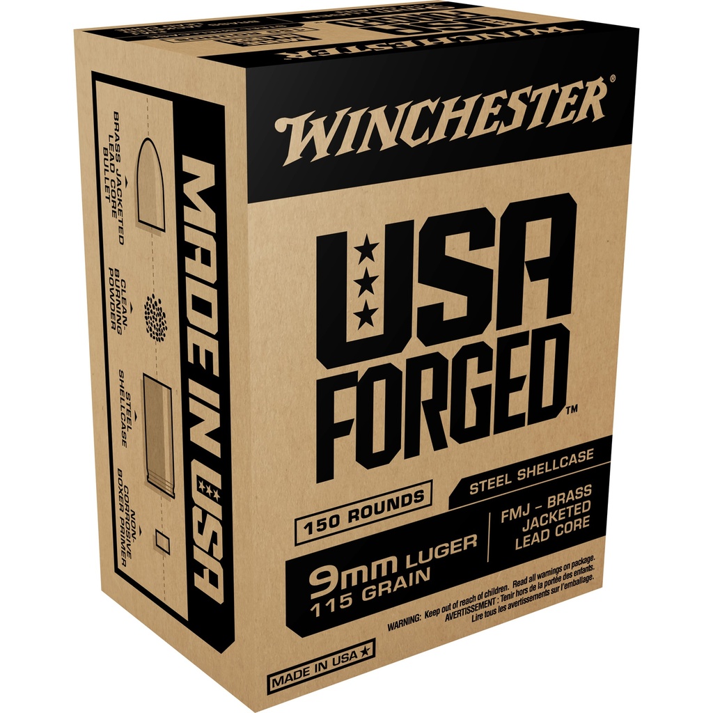 WIN USA FRGD 9MM 115GR FMJ 1000RD