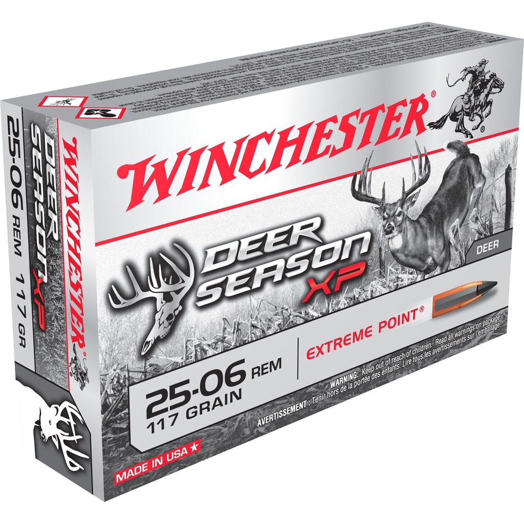 WIN DEER SN XP 25-06REM 117GR 20/200