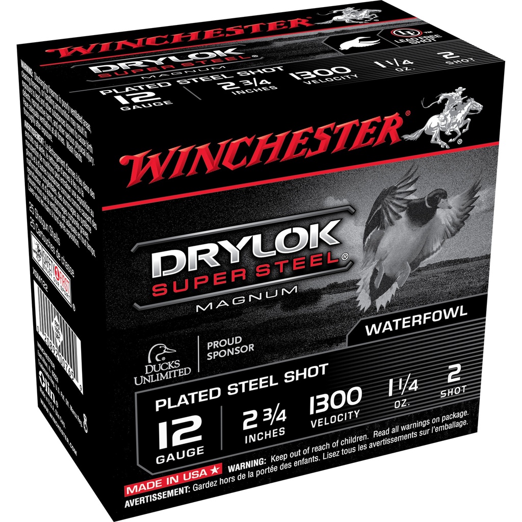 WIN DRYLOK MAG 12GA 2.75" #2 25/250