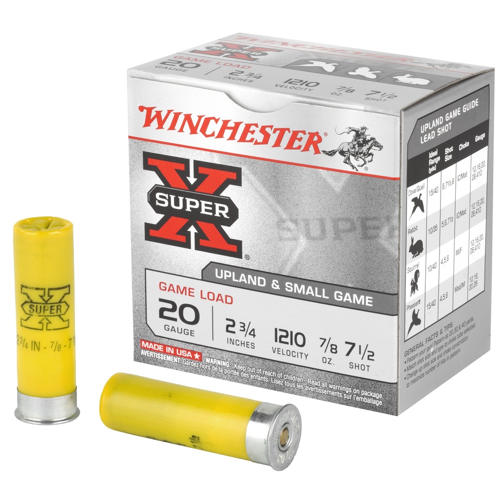 WIN SPRX 20GA 2.75" #7.5 25/250