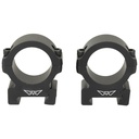 WARNE VAPOR HORIZ 1" SCOPE RINGS MED