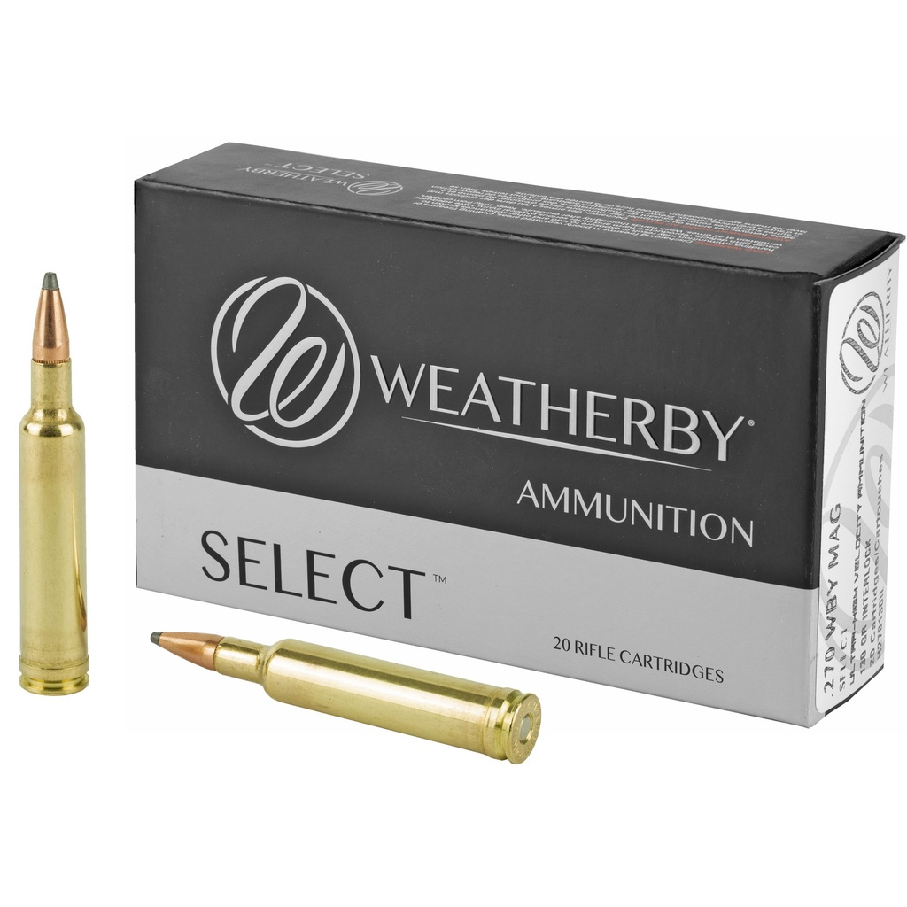 WBY AMMO 270WBY 130GR INT 20/200